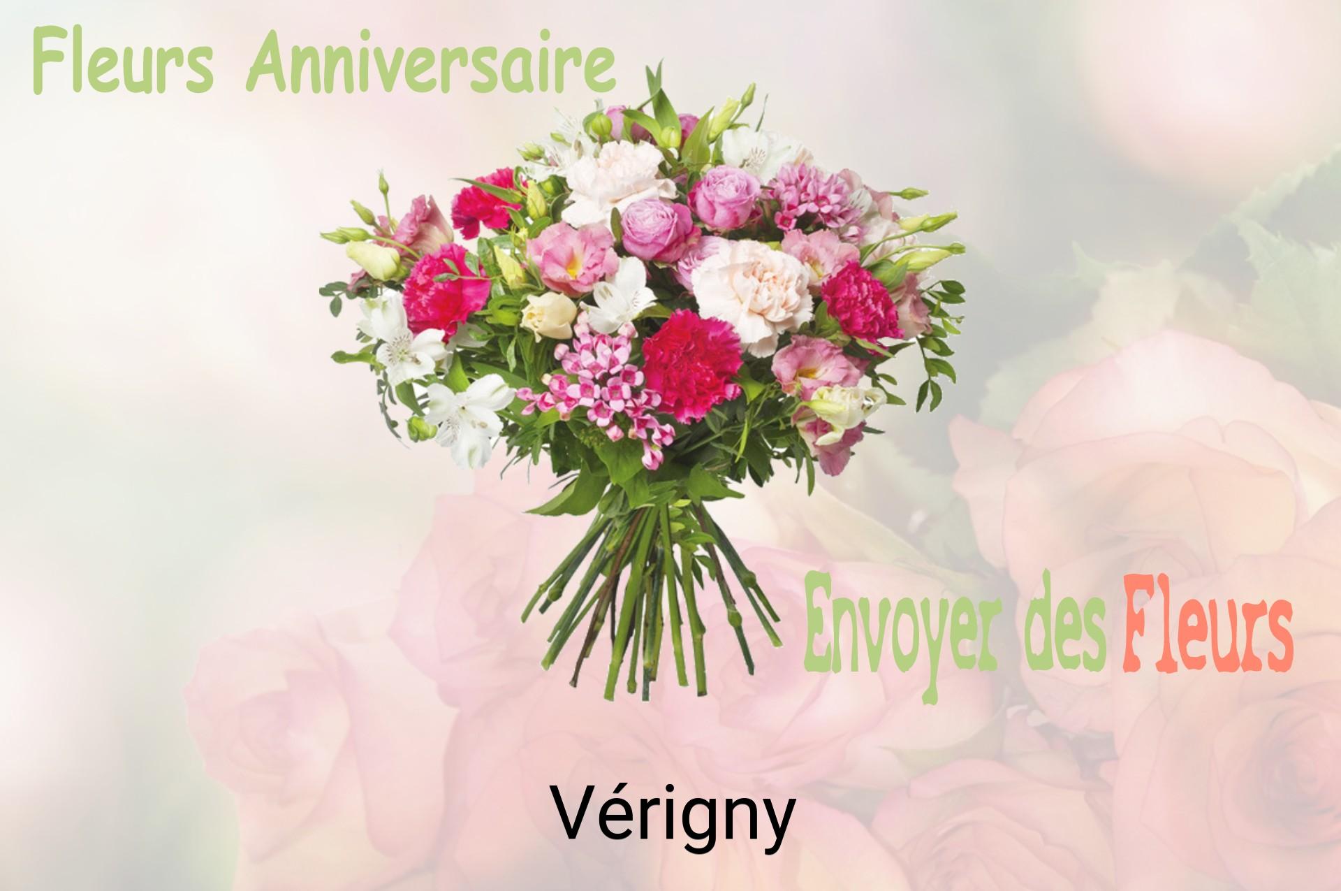 Bouquet de fleurs d’anniversaire livré à Vérigny