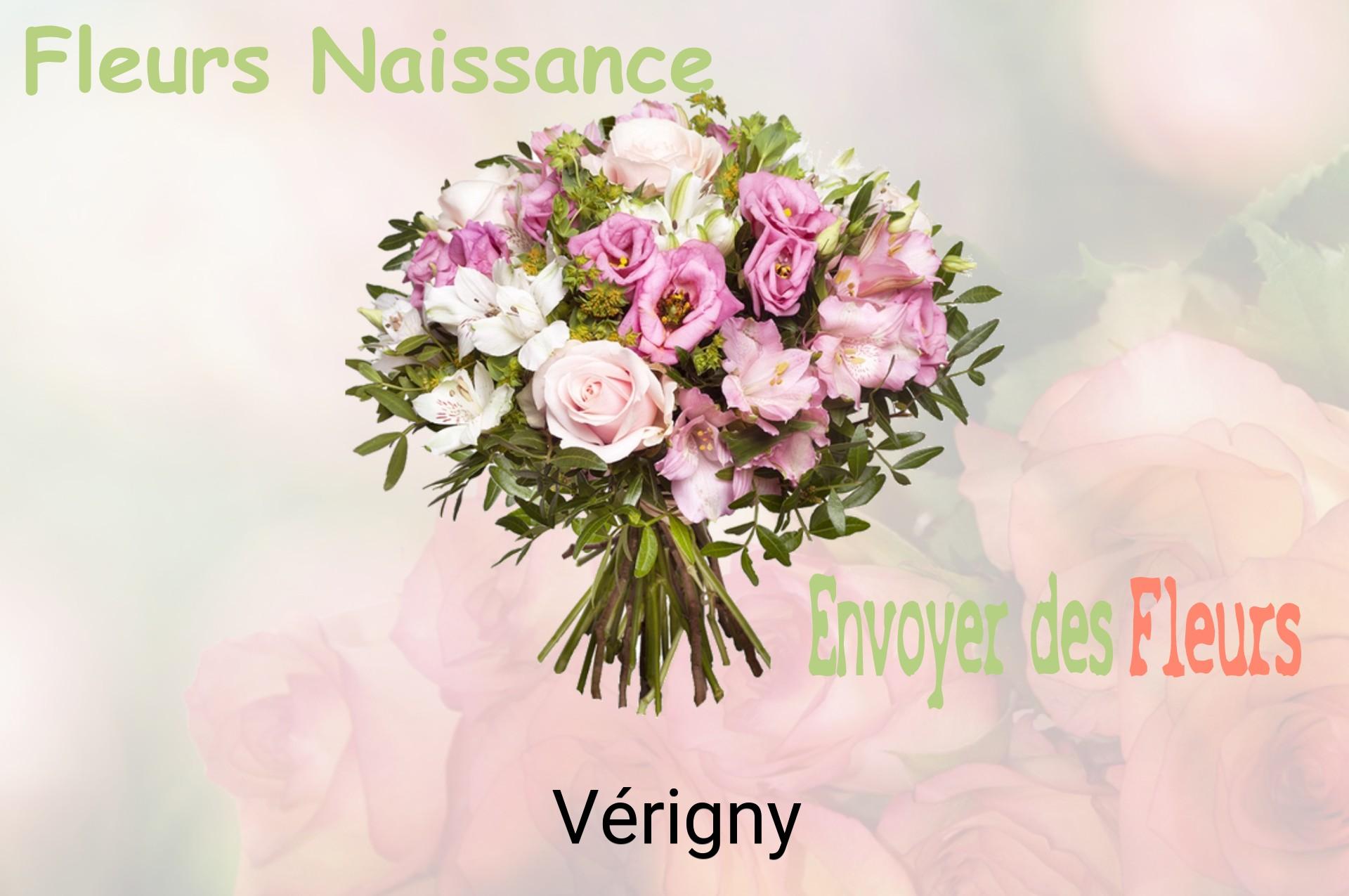 Bouquet de fleurs de naissance livré à Vérigny